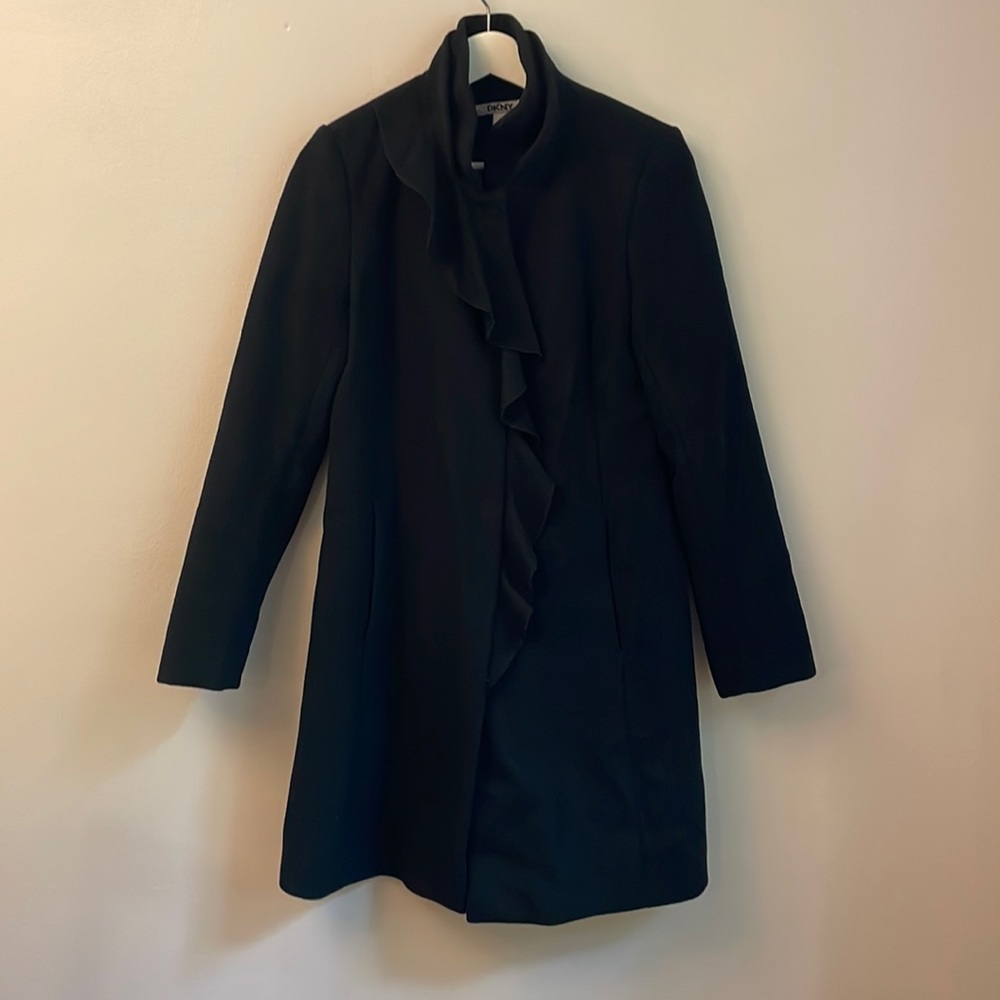 DKNY Wool-Blend Coat